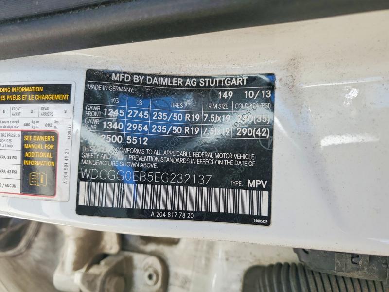 Продаж на аукціоні авто 2014 Mercedes-benz Glk, vin: WDCGG0EB5EG232137, номер лоту: 59683096