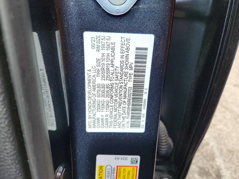 Продаж на аукціоні авто 2024 Honda Cr-v, vin: 7FARS6H96RE002703, номер лоту: 62154996