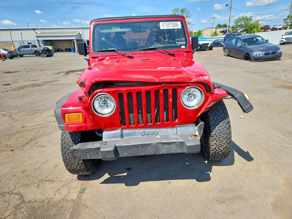 2000 Jeep Wrangler / Tj მანქანა იყიდება აუქციონზე, vin: 1J4FA49S1YP779411, აუქციონის ნომერი: 61581506
