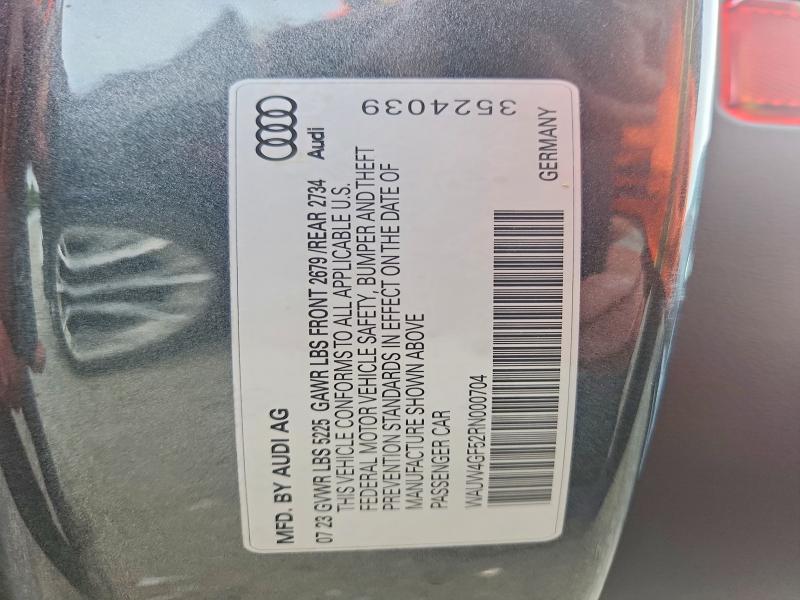 Продаж на аукціоні авто 2024 Audi S5, vin: WAUW4GF52RN000704, номер лоту: 61506396