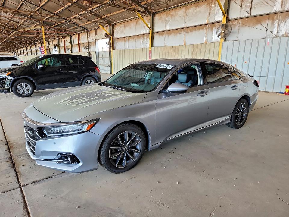 61956426 :رقم المزاد ، 1HGCV1F51MA018984 vin ، 2021 Honda Accord مزاد بيع
