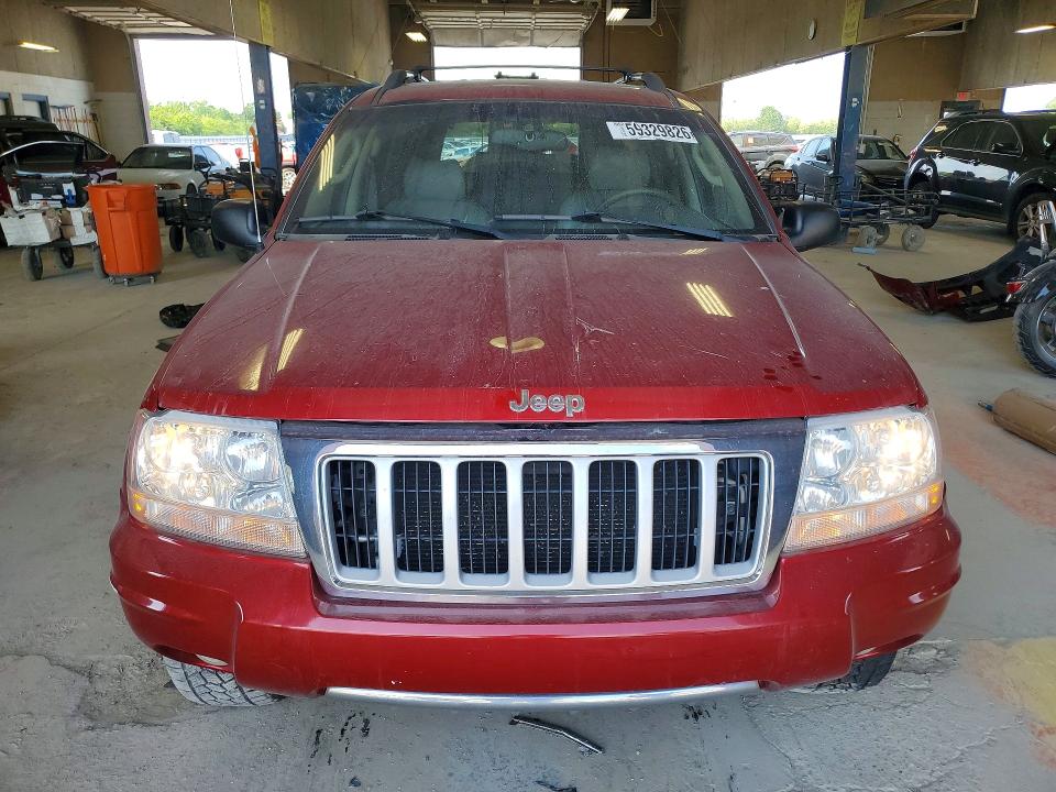 2004 Jeep Grand Cherokee მანქანა იყიდება აუქციონზე, vin: 1J4GW58N54C209047, აუქციონის ნომერი: 59329826