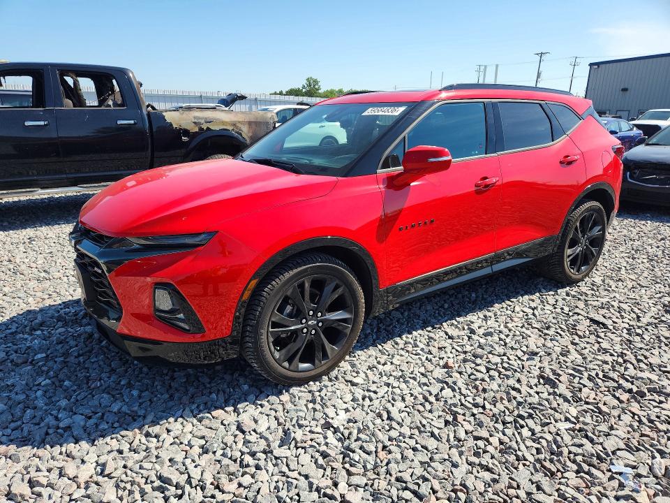 59584836 :رقم المزاد ، 3GNKBJRS6KS688764 vin ، 2019 Chevrolet Blazer مزاد بيع