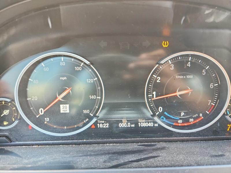 2015 Bmw 750 მანქანა იყიდება აუქციონზე, vin: WBAYF8C50FD654793, აუქციონის ნომერი: 56671256