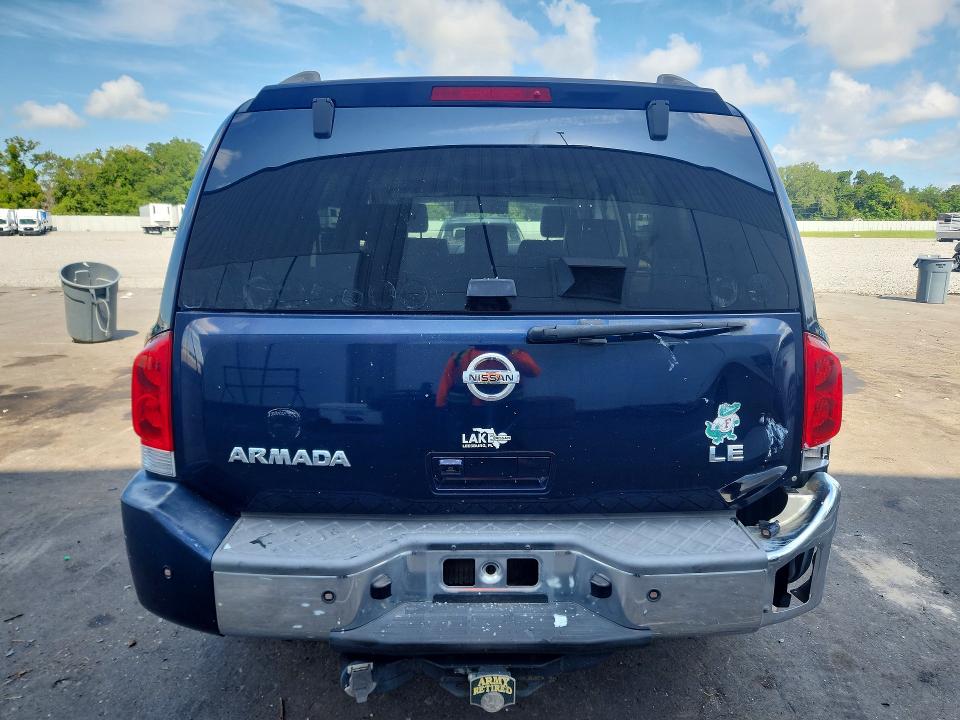 Продажа на аукционе авто 2007 Nissan Armada, vin: 5N1BA08A87N720884, номер лота: 62572886