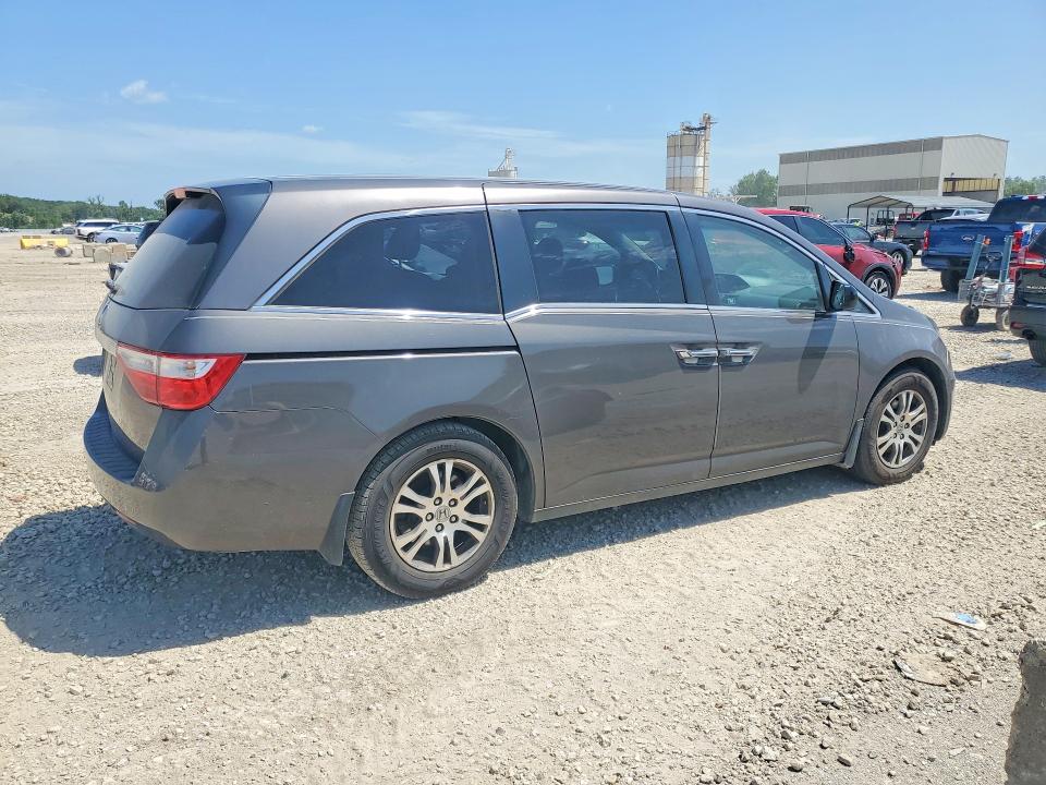 58204366 :رقم المزاد ، 5FNRL5H48CB019582 vin ، 2012 Honda Odyssey مزاد بيع