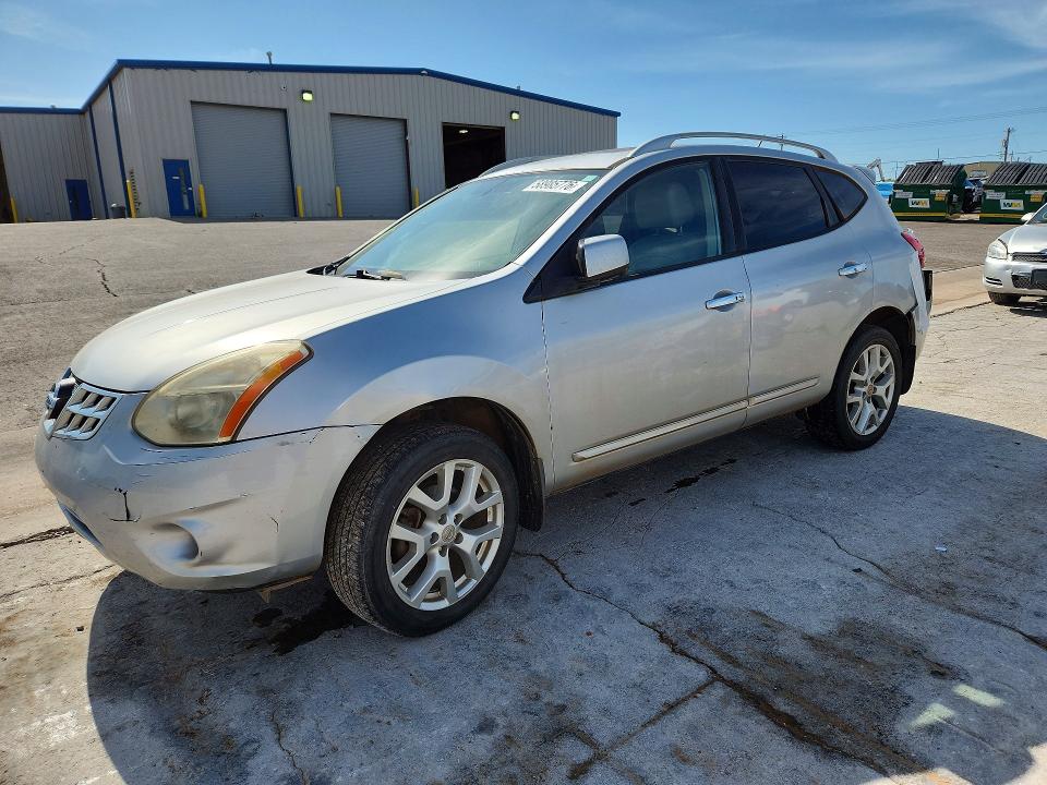 58985776 :رقم المزاد ، JN8AS5MV0CW412474 vin ، 2012 Nissan Rogue مزاد بيع