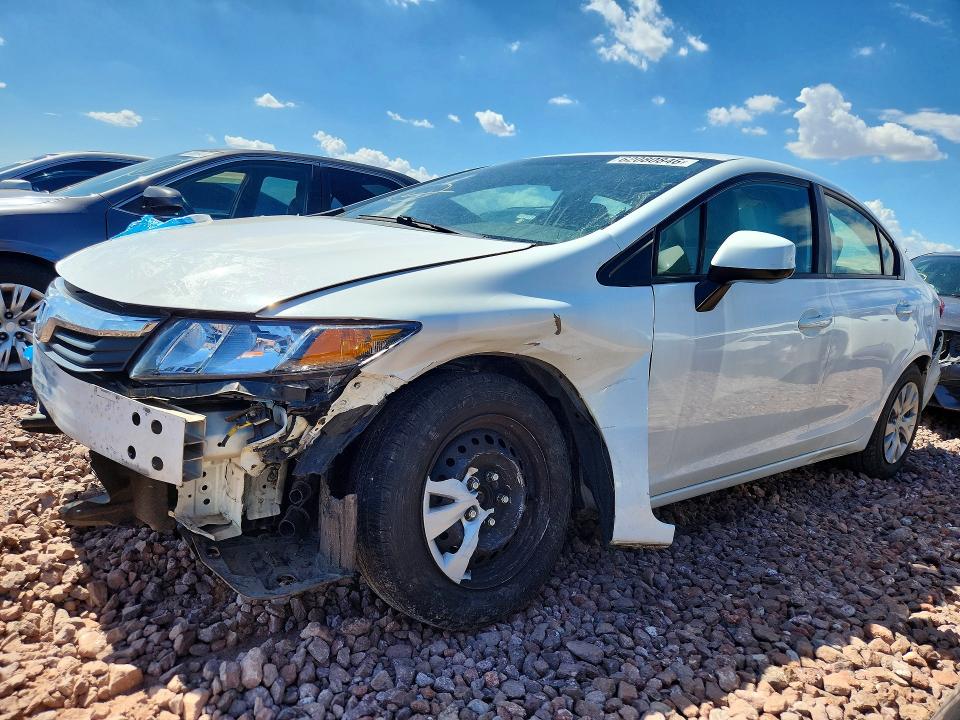 2012 Honda Civic მანქანა იყიდება აუქციონზე, vin: 19XFB2F54CE054920, აუქციონის ნომერი: 62080846