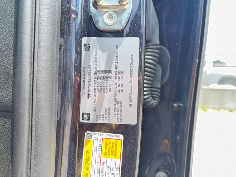 Продажа на аукционе авто 2023 Cadillac Escalade, vin: 1GYS3PKL2PR563390, номер лота: 62628796