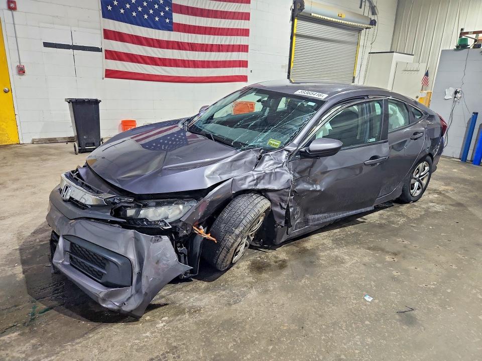 59365416 :رقم المزاد ، 19XFC2F51JE029838 vin ، 2018 Honda Civic مزاد بيع