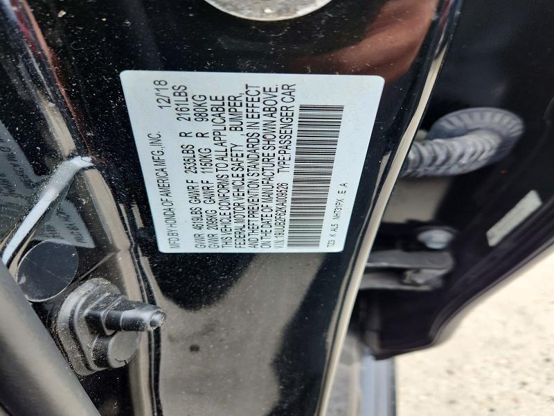 Aukcja sprzedaży 2019 Acura Tlx, vin: 19UUB2F62KA009526, numer aukcji: 61120446