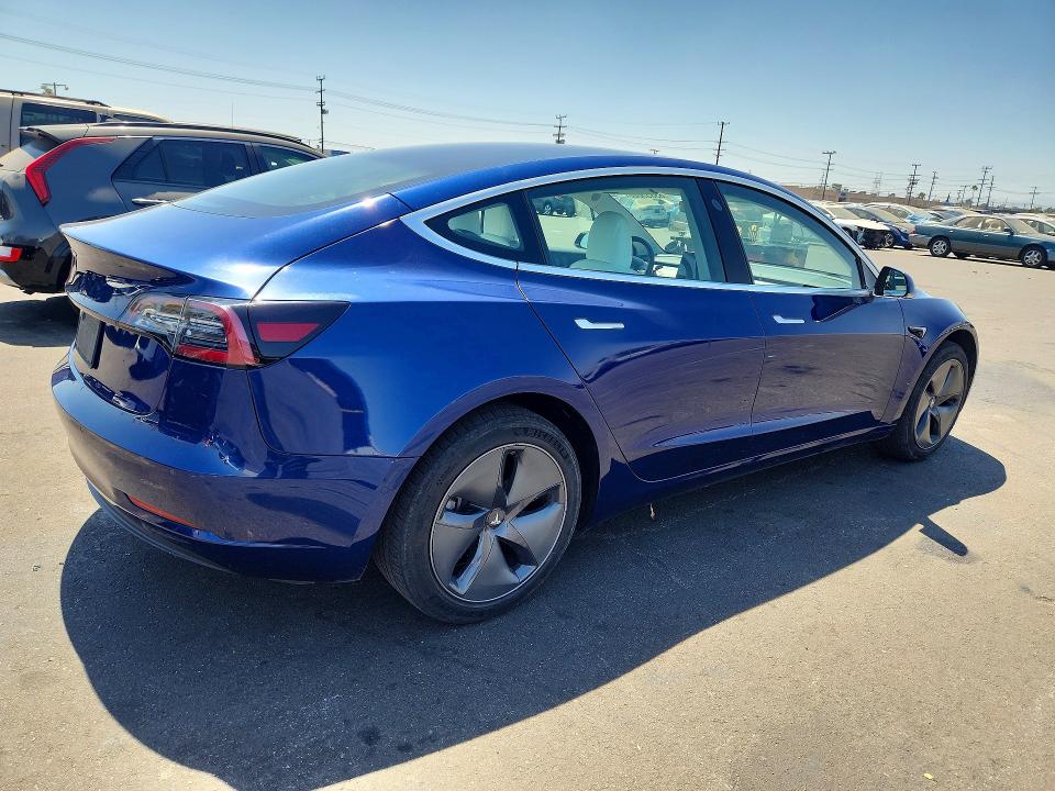 Продажа на аукционе авто 2020 Tesla Model 3, vin: 5YJ3E1EAXLF615151, номер лота: 63355066