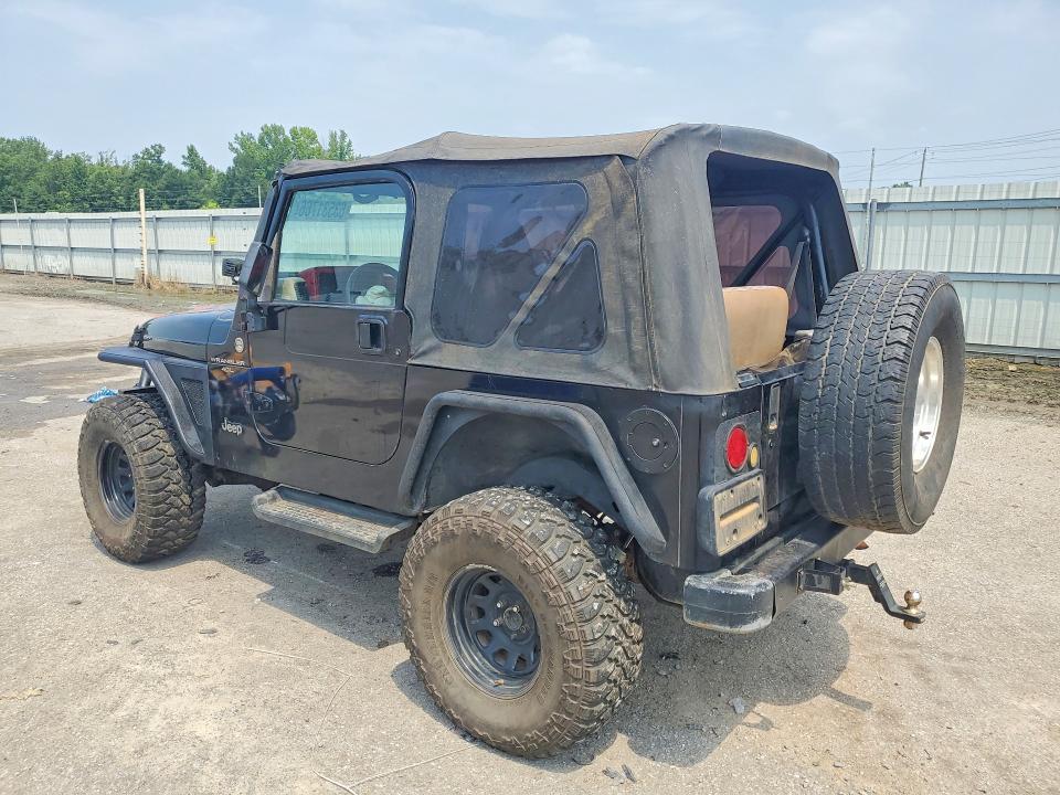 2000 Jeep Wrangler / Tj მანქანა იყიდება აუქციონზე, vin: 1J4FA49SXYP778001, აუქციონის ნომერი: 63531766
