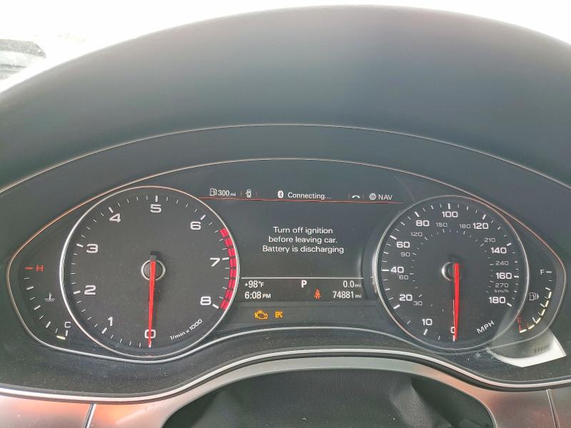 2014 Audi A6 მანქანა იყიდება აუქციონზე, vin: WAUHGAFC1EN082396, აუქციონის ნომერი: 62899376