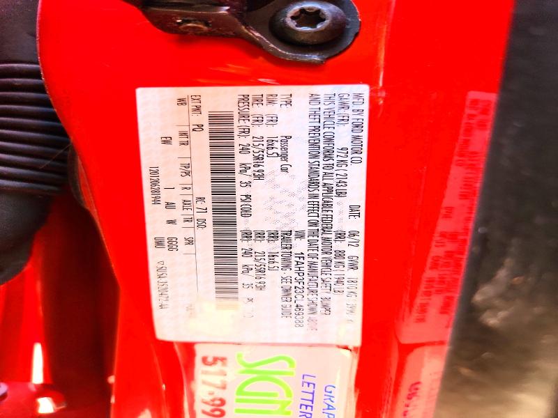 Продажа на аукционе авто 2012 Ford Focus, vin: 1FAHP3F23CL469388, номер лота: 60650006