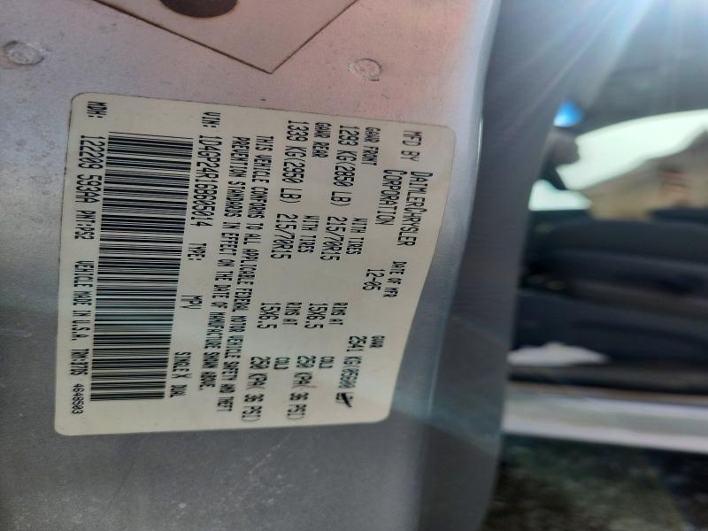 Продаж на аукціоні авто 2006 Dodge Grand Caravan, vin: 1D4GP24R16B605014, номер лоту: 61498206
