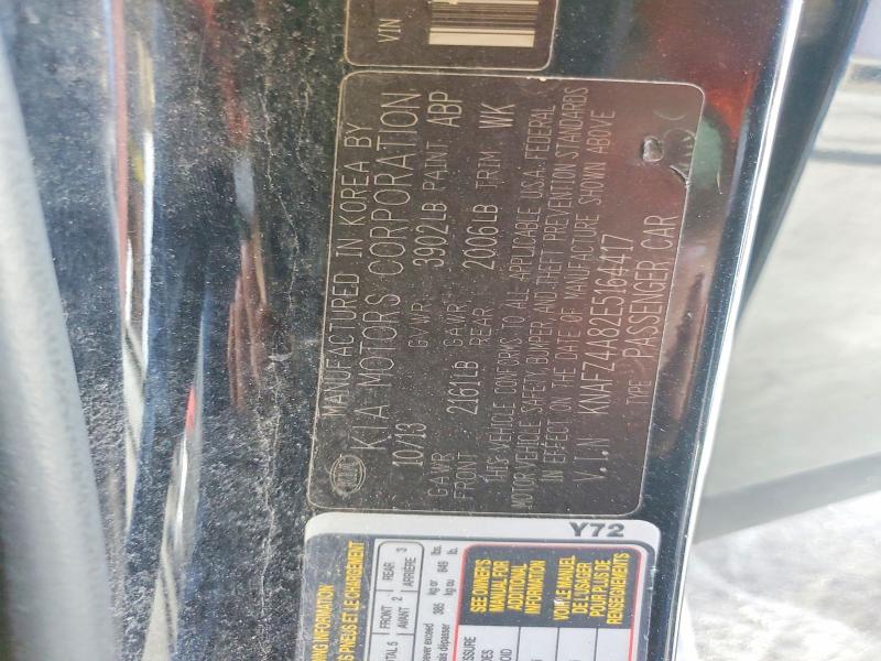 Aukcja sprzedaży 2014 Kia Forte, vin: KNAFZ4A82E5164417, numer aukcji: 62140126