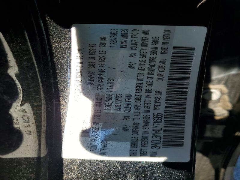 59833776 :رقم المزاد ، 3MYDLBYV4LY716965 vin ، 2020 Toyota Yaris مزاد بيع