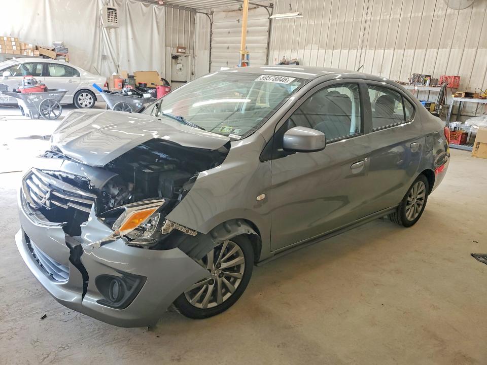2019 Mitsubishi Mirage მანქანა იყიდება აუქციონზე, vin: ML32F3FJ6KHF17502, აუქციონის ნომერი: 59578846