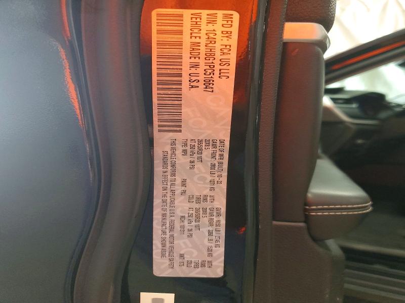 Продажа на аукционе авто 2023 Jeep Grand Cherokee, vin: 1C4RJHBG1PC516647, номер лота: 63033586