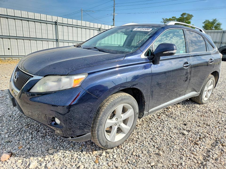 2010 Lexus Rx მანქანა იყიდება აუქციონზე, vin: 2T2BK1BA9AC061977, აუქციონის ნომერი: 61104586