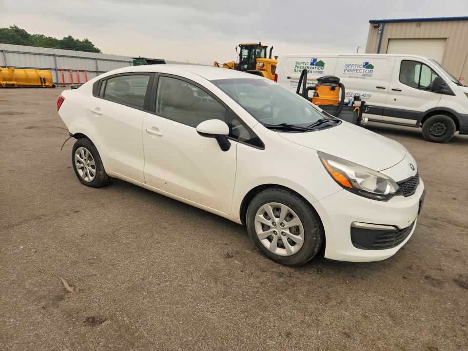 60812926 :رقم المزاد ، KNADM4A31G6659814 vin ، 2016 Kia Rio مزاد بيع