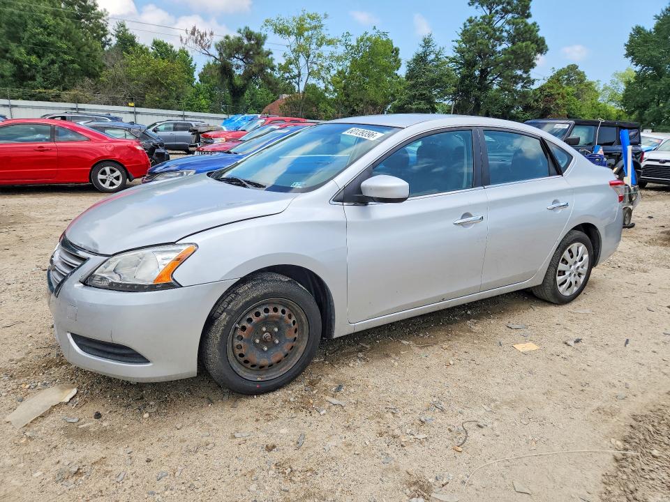 2015 Nissan Sentra მანქანა იყიდება აუქციონზე, vin: 3N1AB7AP8FL663401, აუქციონის ნომერი: 60139396