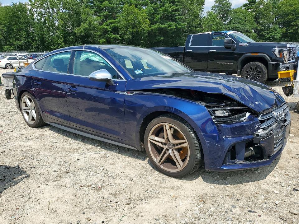 2018 Audi S5 მანქანა იყიდება აუქციონზე, vin: WAUC4CF59JA012386, აუქციონის ნომერი: 61780576
