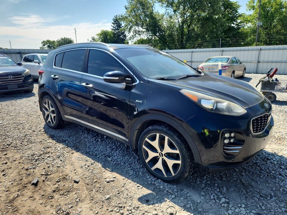 2017 Kia Sportage მანქანა იყიდება აუქციონზე, vin: KNDPRCA66H7253836, აუქციონის ნომერი: 62594846