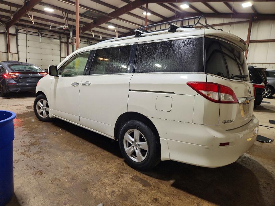 62809086 :رقم المزاد ، JN8AE2KP6E9105192 vin ، 2014 Nissan Quest مزاد بيع