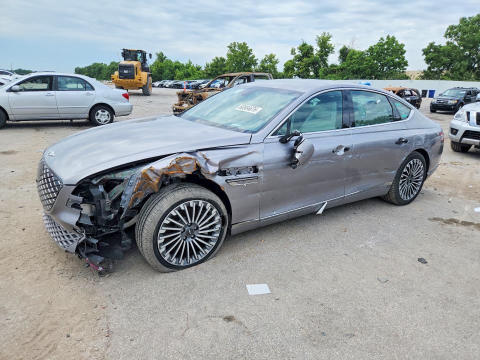 60804676 :رقم المزاد ، KMTGE4S17PU007402 vin ، 2023 Genesis G80 مزاد بيع