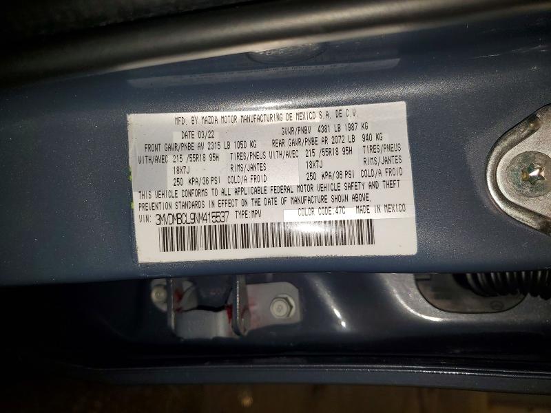 Aukcja sprzedaży 2022 Mazda Cx-30, vin: 3MVDMBCL9NM415537, numer aukcji: 59898736