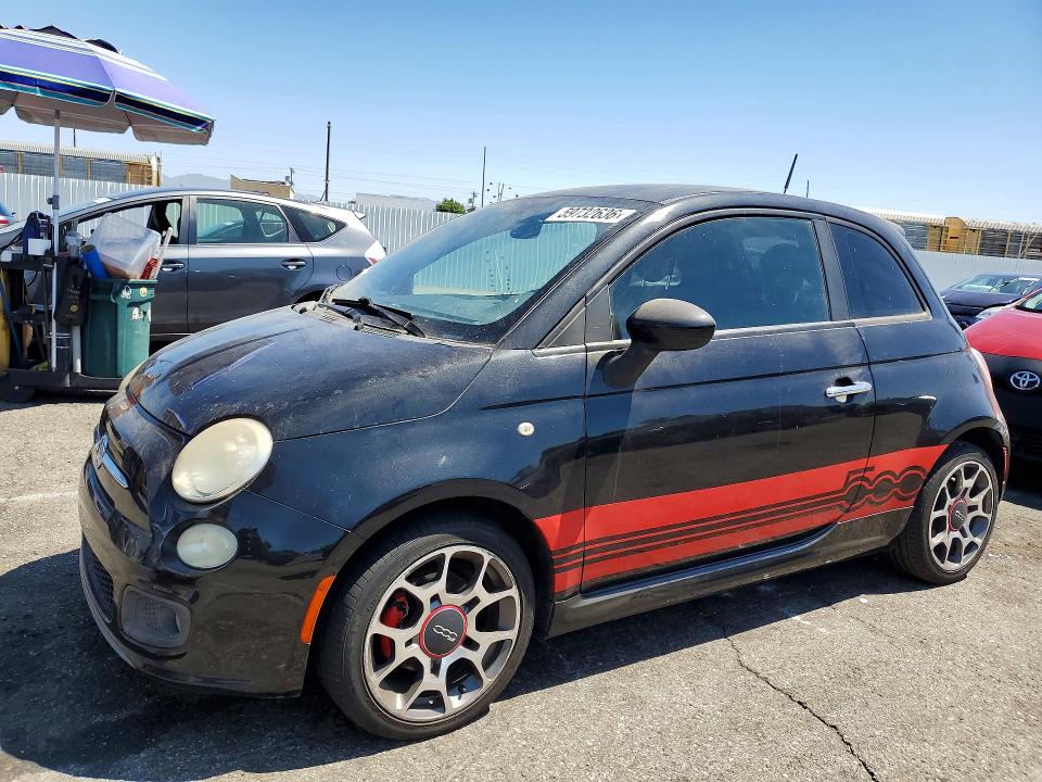 Продажа на аукционе авто 2012 Fiat 500, vin: 3C3CFFBR6CT115644, номер лота: 59732636