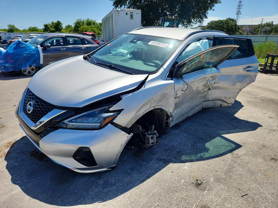 Auction sale of the 2022 Nissan Murano, vin: 5N1AZ2BS7NC117919, lot number: 60530776