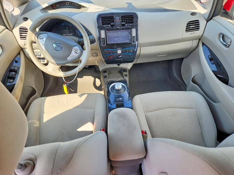 60259336 :رقم المزاد ، JN1AZ0CP5CT023489 vin ، 2012 Nissan Leaf مزاد بيع