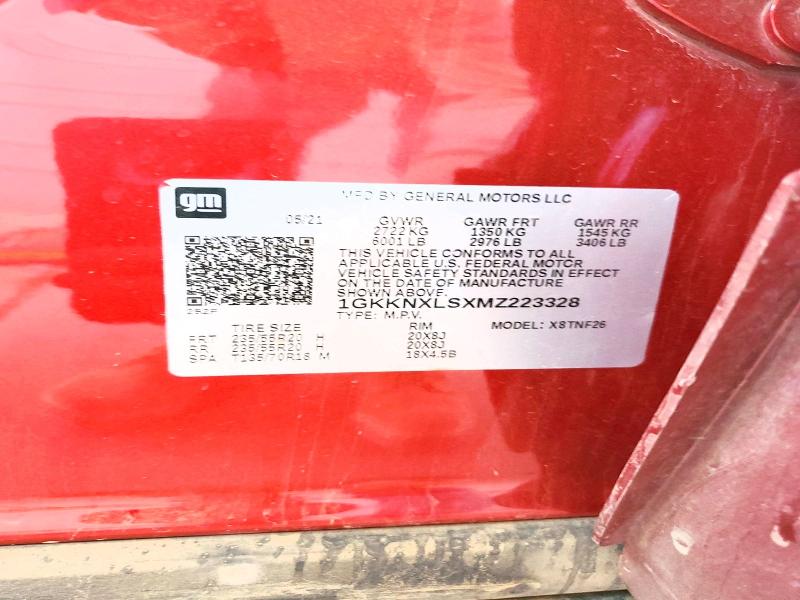 Продажа на аукционе авто 2021 Gmc Acadia, vin: 1GKKNXLSXMZ223328, номер лота: 60711886