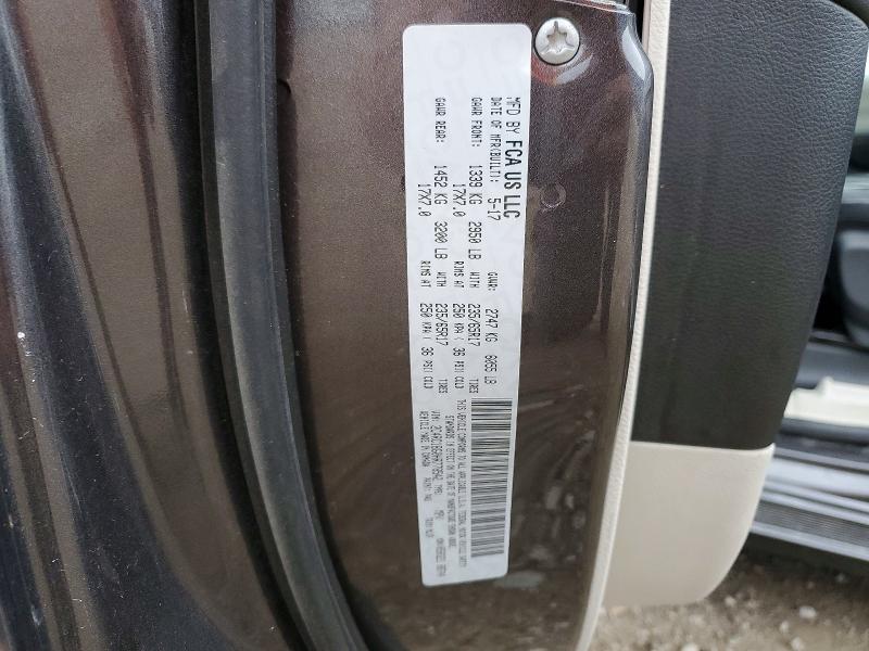 61972256 :رقم المزاد ، 2C4RC1BG0HR778542 vin ، 2017 Chrysler Pacifica مزاد بيع