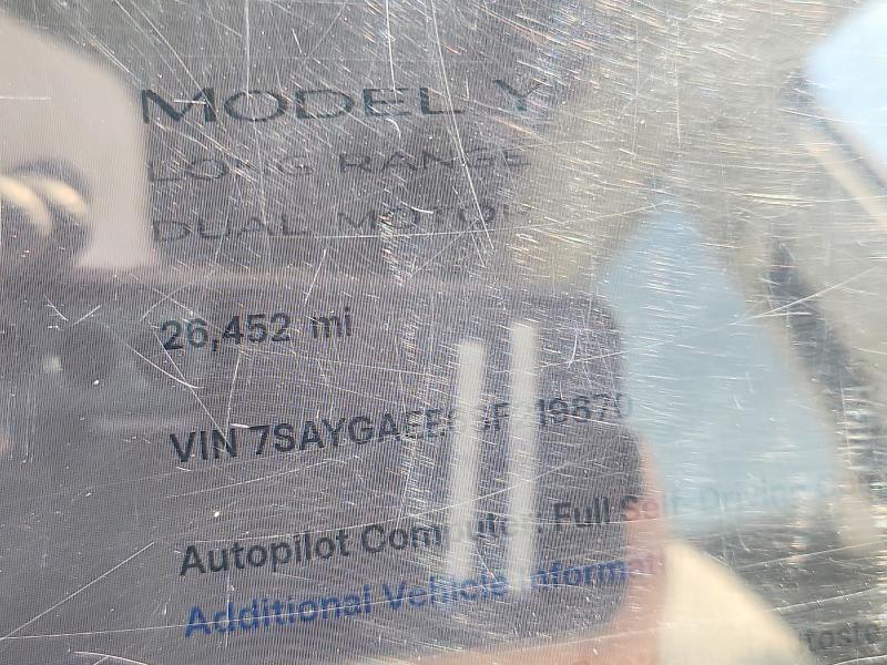 Продаж на аукціоні авто 2025 Tesla Model Y, vin: 7SAYGAEE6SF219870, номер лоту: 60609296