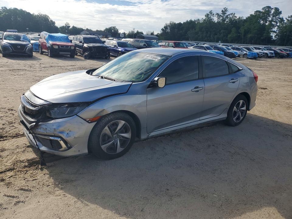 2020 Honda Civic მანქანა იყიდება აუქციონზე, vin: 2HGFC2F66LH597147, აუქციონის ნომერი: 60793666