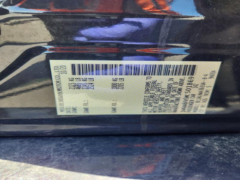Продаж на аукціоні авто 2021 Nissan Maxima, vin: 1N4AA6FV5MC501869, номер лоту: 59611226