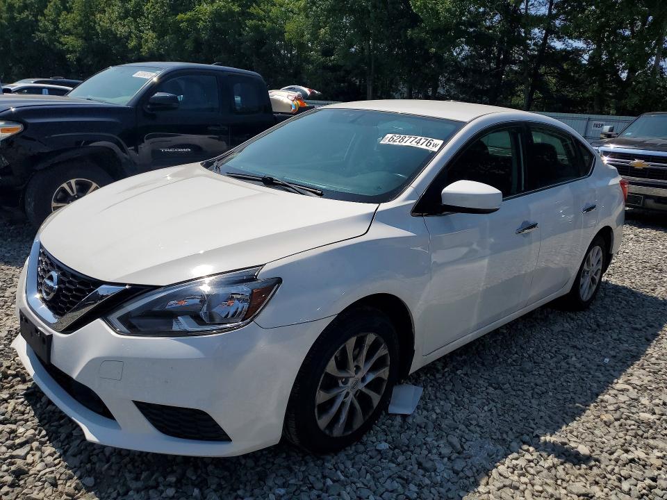 62877476 :رقم المزاد ، 3N1AB7APXKL613562 vin ، 2019 Nissan Sentra مزاد بيع