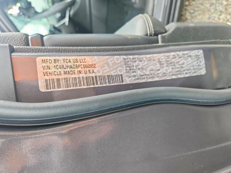 2023 Jeep Grand Cherokee მანქანა იყიდება აუქციონზე, vin: 1C4RJHAG6PC660552, აუქციონის ნომერი: 60551266