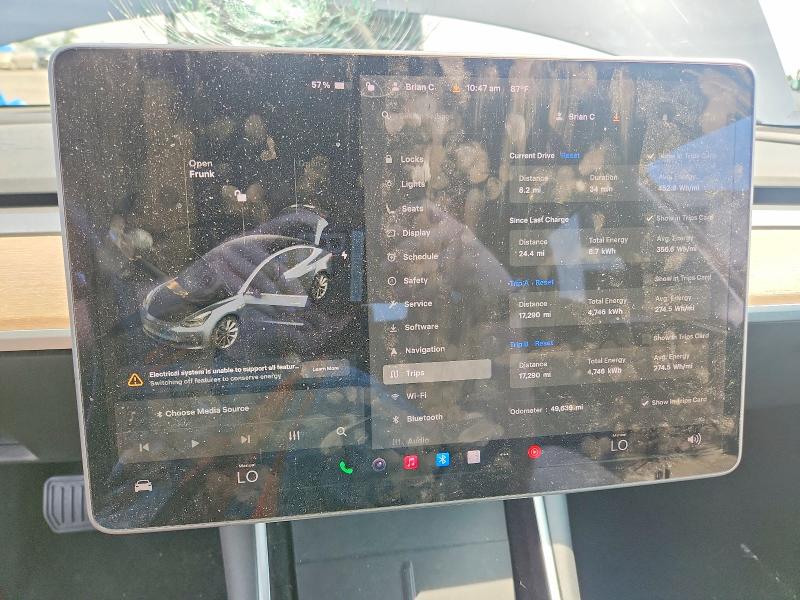60506346 :رقم المزاد ، 5YJ3E1EA5LF796840 vin ، 2020 Tesla Model 3 مزاد بيع