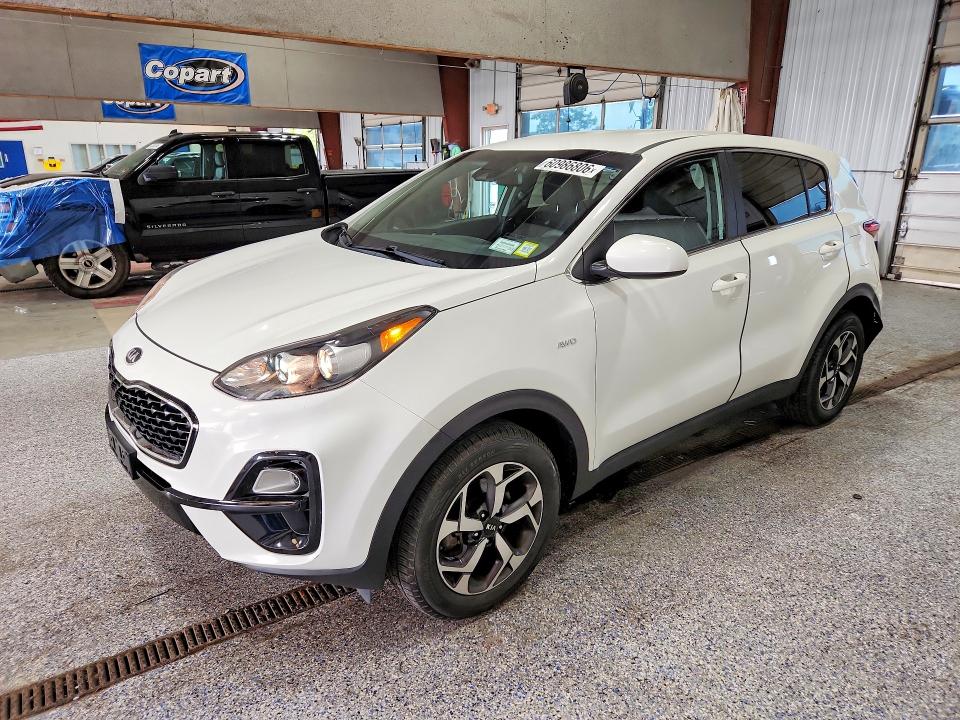 2021 Kia Sportage მანქანა იყიდება აუქციონზე, vin: KNDPMCAC2M7848777, აუქციონის ნომერი: 60986806