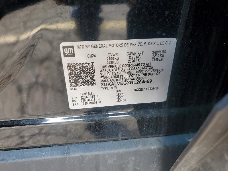 Продажа на аукционе авто 2024 Gmc Terrain, vin: 3GKALVEGXRL264569, номер лота: 60120066