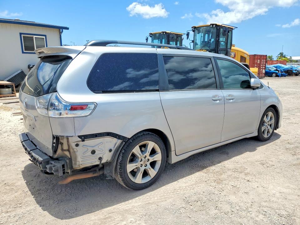 Aukcja sprzedaży 2012 Toyota Sienna, vin: 5TDXK3DC3CS249795, numer aukcji: 61614346