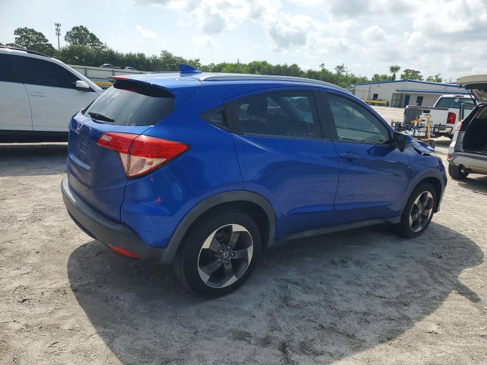 61590736 :رقم المزاد ، 3CZRU6H78JM708389 vin ، 2018 Honda Hr-v مزاد بيع