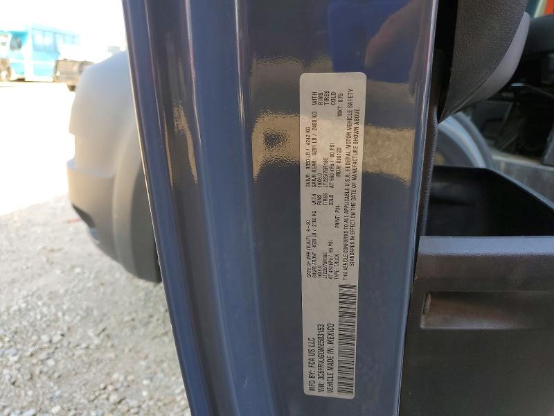 62515096 :رقم المزاد ، 3C6FRVJG0ME503153 vin ، 2021 Ram Promaster 3500 مزاد بيع