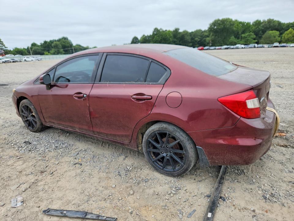 62621186 :رقم المزاد ، 19XFB2F50CE366121 vin ، 2012 Honda Civic مزاد بيع