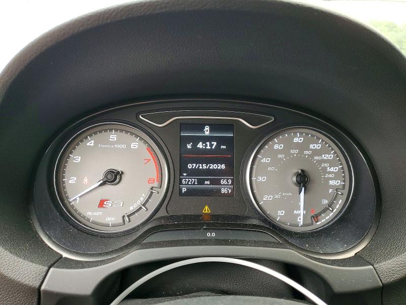 2016 Audi S3 მანქანა იყიდება აუქციონზე, vin: WAUB1GFF8G1076044, აუქციონის ნომერი: 60737926